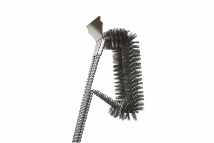 Щетка для гриля Premium 3в1 (щетка+скребок+открывашка) GRILLI 777720 - изображение 2