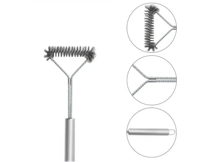 Щетка для гриля Premium однорядная GRILLI 777454 - зображення 4