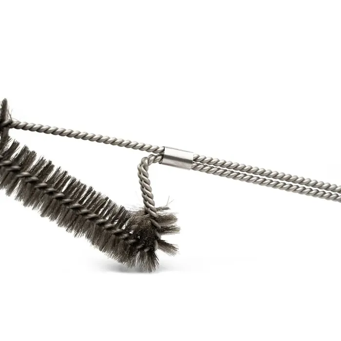 Щітка для гриля SANTOS двохрядна, нержавіюча сталь, 45см 232364 - изображение 3