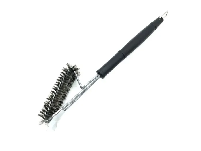 Щетка для гриля трехрядная 2в1 (щетка+скребок) GRILLI 777455 - изображение 4