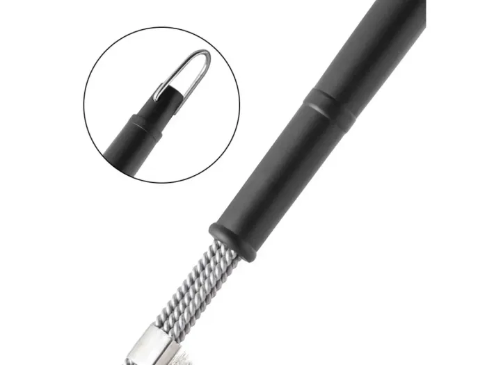 Щетка для гриля трехрядная 2в1 (щетка+скребок) GRILLI 777455 - изображение 6