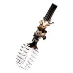 Щипці кухонні металеві 21×4 (см) кулінарні щипці для м'яса, риби, гриля сервірувальні щипці HP-8-61 (HP-8-61)