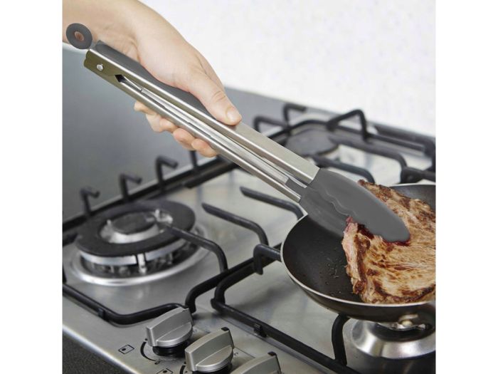 Щипці силіконові 28,5 см GRILLI 777641 - зображення 4