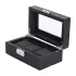 Скринька для наручного годинника 19×11.5×8 см дерев'яна на 3 відсіки (HP-5-7)