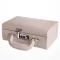 Скринька для прикрас з еко шкіри 2 яруси з кодовим замком Бежевий HP-5-24BE (HP-5-24BE)
