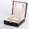 Скринька для прикрас з еко шкіри 2 яруси органайзер для ювелірних виробів (HP-5-35B)