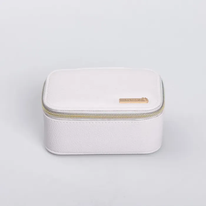 Скринька для прикрас з еко шкіри на блискавці міні органайзер для ювелірних виробів (HP-5-26BE) - изображение 2