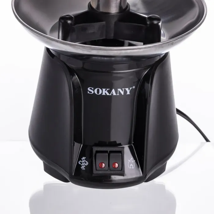 Шоколадний фонтан на 3 яруси фондю шоколадниця шоколадна 60 Вт фонтанчик для вечірки, весілля SK-07069 (SK-07069) - зображення 5