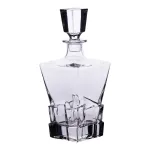 Декантер для віскі 1 літр скляний під віскі 11×11×28 см г з пробкою HP-19-32 (HP-19-32)