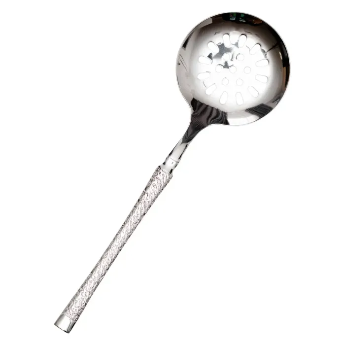 Шумівка для зняття піни з нержавіючої сталі 26.5 (см) ложка шумівка кухарська ложка для зняття пінки HP-8-50 (HP-8-50) - изображение 1