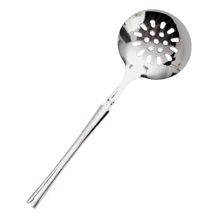 Шумівка для зняття піни з нержавіючої сталі 26.5 (см) ложка шумівка кухарська ложка для зняття пінки HP-8-50 (HP-8-50) - изображение 2