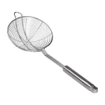 Шумівка з нержавіючої сталі з ручкою Ø 16 см для фритюру (HP-19-16-16CM)