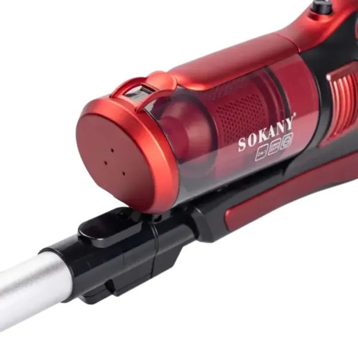 Пилосос вертикальний акумуляторний для дому 2000 Вт вакуумний пилосос ручний для сухого прибирання Sokany SK-3390 (SK-3390) - зображення 6