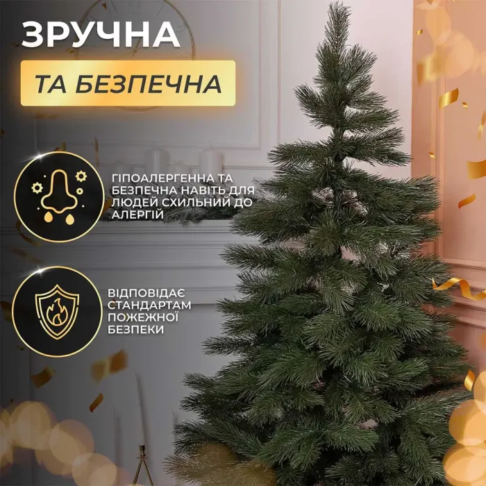 Елка искусственная литая 1.8 м сосна Львовская (SK-LVSL18) - изображение 8