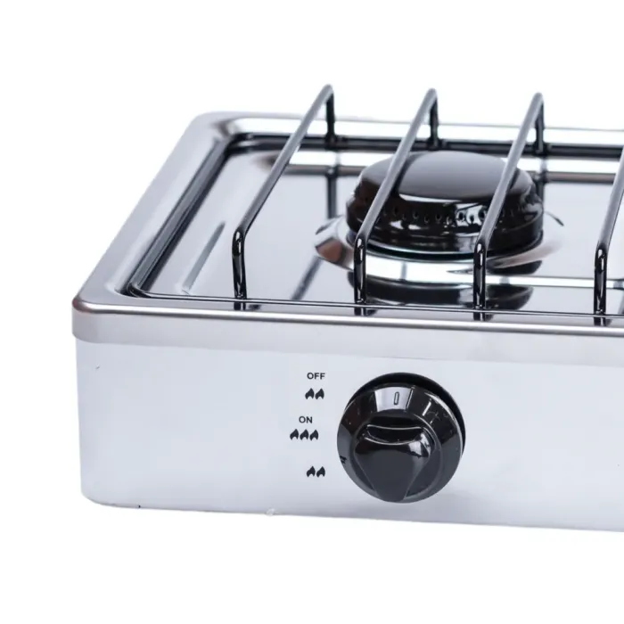 Газовая плита настольная на 2 конфорки 4.4 кВт Sokany (SK07006) - изображение 5