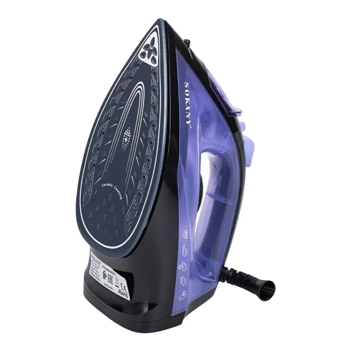 Ручна парова праска 1600 Вт з керамічним покриттям для одягу SK-11004 (SK-11004) - зображення 7