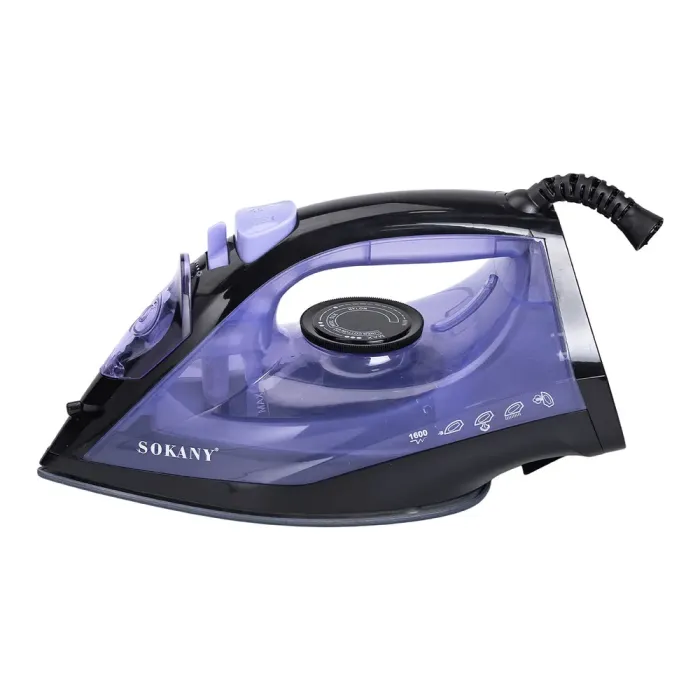 Ручна парова праска 1600 Вт з керамічним покриттям для одягу SK-11004 (SK-11004) - зображення 2