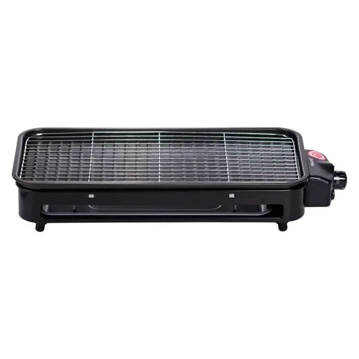 Електричний гриль  настільний чорний 1500 Вт Sokany SK-6112 (SK-6112B) - изображение 1
