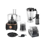 Кухонний комбайн 7в1 1000 Вт міксер кавомолка м'ясорубка і слайсер Sokany (SK7040)