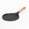 Сковорода для млинців MGC 26 см з мармуровим антипригарним покриттям чорна (HP-4-429B)