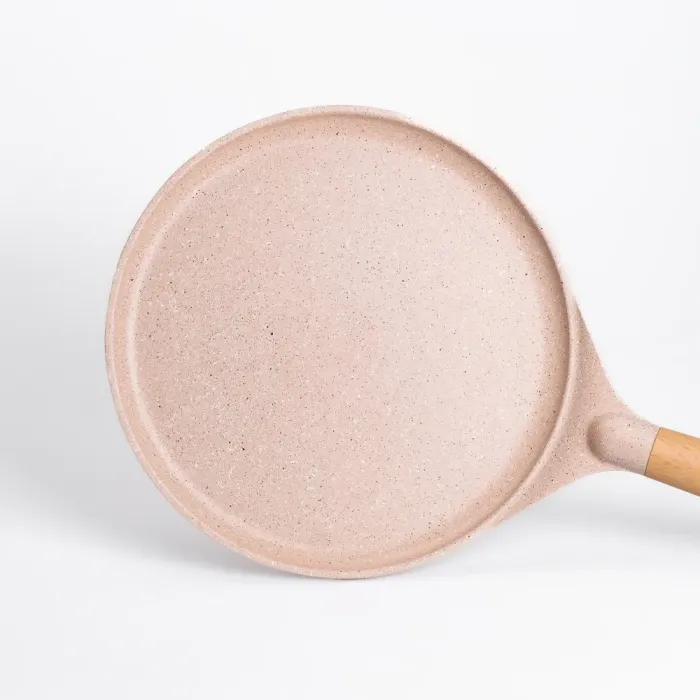 Сковорода MGC для млинців 28 см з мармуровим антипригарним покриттям бежева (HP-4-430CR) - зображення 2