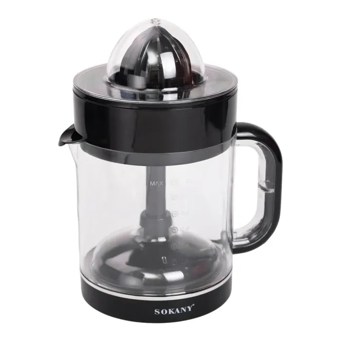 Соковыжималка для цитрусовых электрическая 30 Вт 1.2 л пресс для апельсинов Sokany (SK-CZ-626) - изображение 2