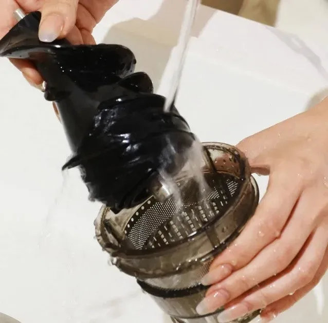 Соковижималка морожениця шнекова електрична Sokany 800 Вт із чашами прес для віджимання соку овочів фруктів SK-01010 (SK-01010) - зображення 6