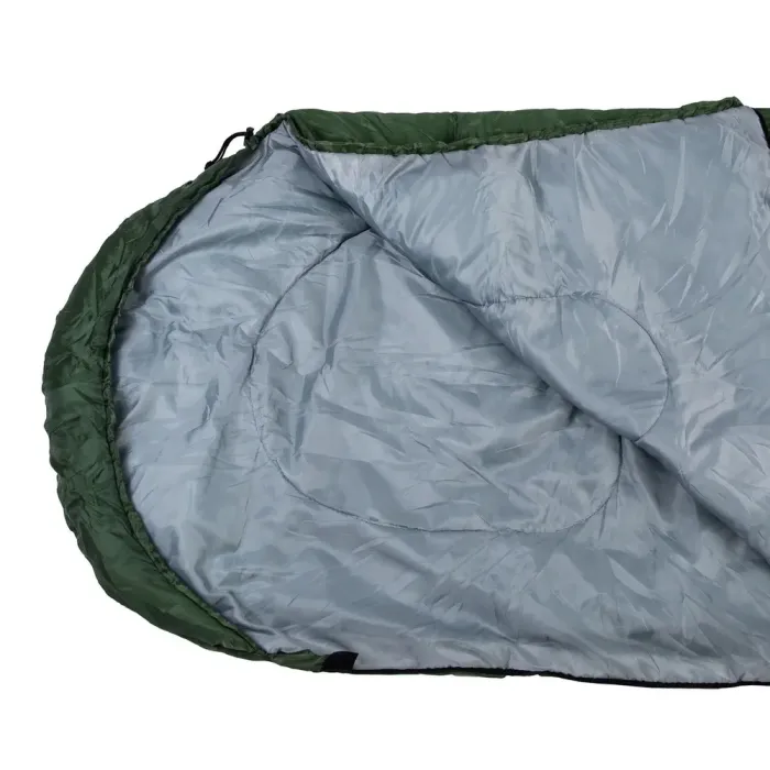 Спальний мішок ковдру з капюшоном туристичний похідний для риболовлі спальник літній легкий водонепроникний (LU008) - зображення 3