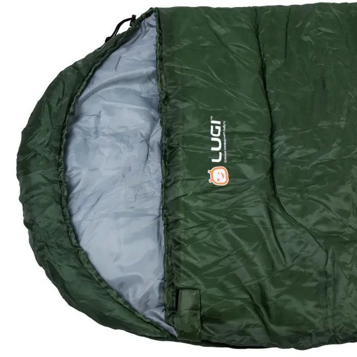 Спальний мішок ковдру з капюшоном туристичний похідний для риболовлі спальник літній легкий водонепроникний (LU008) - зображення 5