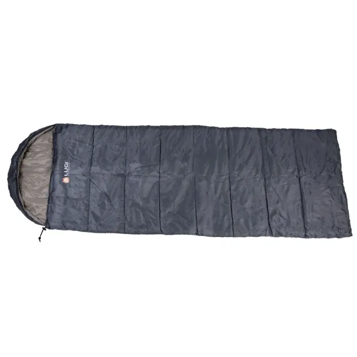 Спальний мішок одномісний ковдру з капюшоном похідний легкий для кемпінгу літній спальник (LU009) - зображення 1