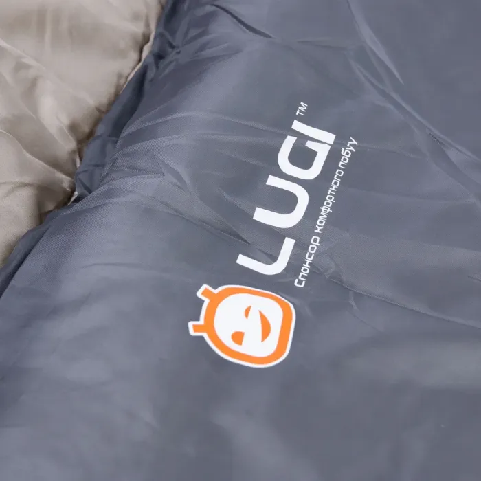 Спальний мішок одномісний ковдру з капюшоном похідний легкий для кемпінгу літній спальник (LU009) - зображення 5