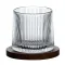 Стакан вращающийся волчок 300 (мл) для виски dof стеклянная прозрачная стакан-доф рокс (HP1600)