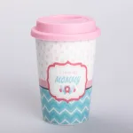 Склянка керамічна 420 (мл) із силіконовою кришкою I love my mommy (RX-N240288LM)