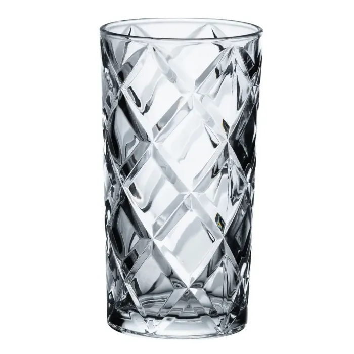 Стаканы высокие набор 6 штук по 400 (мл) для лимонадов воды сока коктейлей (HP1607) - изображение 2