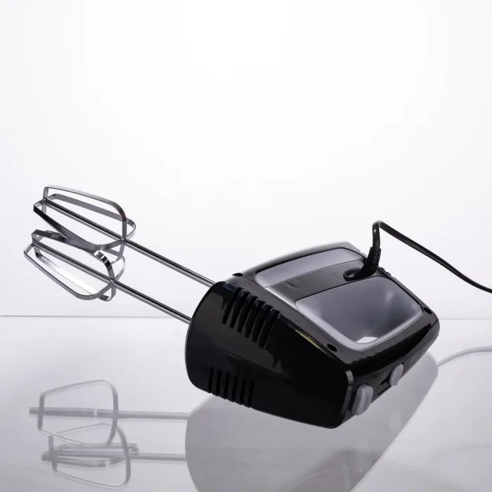 Стаціонарний міксер Sokany CX-6622 з чашею 3,5 л, 400 Вт, 5 швидкостей, 2 насадки Чорний (CX-6622) - зображення 4