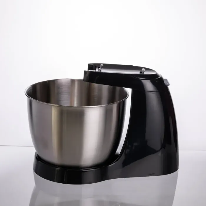 Стаціонарний міксер Sokany CX-6622 з чашею 3,5 л, 400 Вт, 5 швидкостей, 2 насадки Чорний (CX-6622) - зображення 7