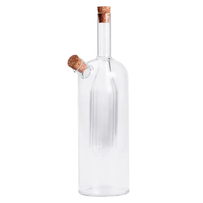 Скляна пляшка подвійна для олії та оцту 2в1 500 мл HP-34-13 (HP-34-13) - изображение 3