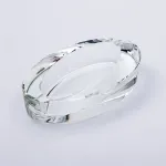 Скляна попільничка для сигарет 13х7.5х2.5 см попільничка декоративна настільна (HP-4-133)