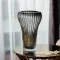 Скляна ваза, декоративна, сіра, 27,5 см (HP-1730)