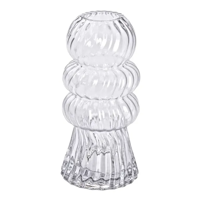 Скляна ваза 24,5 см (HP-1727) - зображення 1