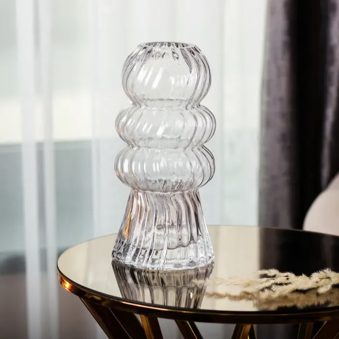 Скляна ваза 24,5 см (HP-1727) - зображення 3