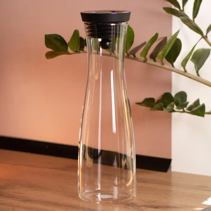 Скляний графин з кришкою 1 л для води, соку, лимонаду HP-19-42 (HP-19-42) - изображение 5