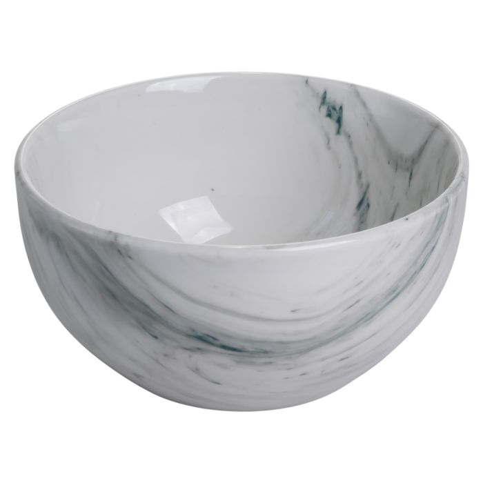 Столовий набір посуду тарілок і чашок 16 предметів на 4 персони Marmor порцеляновий, обідній столовий сервіз тарілок MD-16-2G (MD-16-2G) - изображение 2