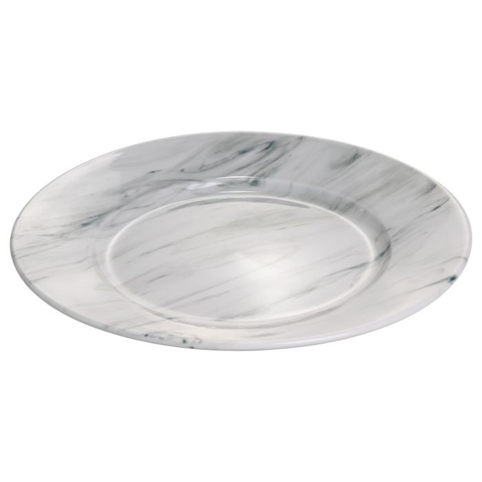 Столовий набір посуду тарілок і чашок 16 предметів на 4 персони Marmor порцеляновий, обідній столовий сервіз тарілок MD-16-2G (MD-16-2G) - изображение 3