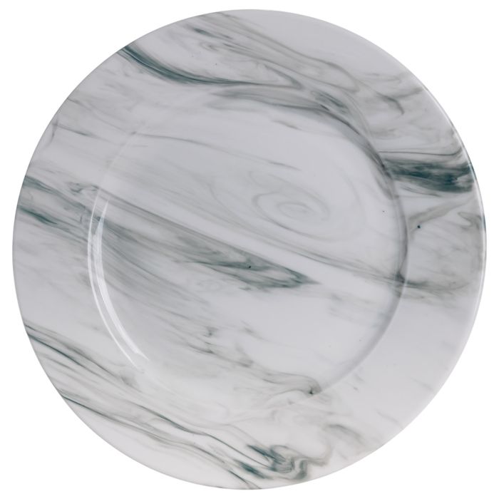 Столовий набір посуду тарілок і чашок 16 предметів на 4 персони Marmor порцеляновий, обідній столовий сервіз тарілок MD-16-2G (MD-16-2G) - изображение 5