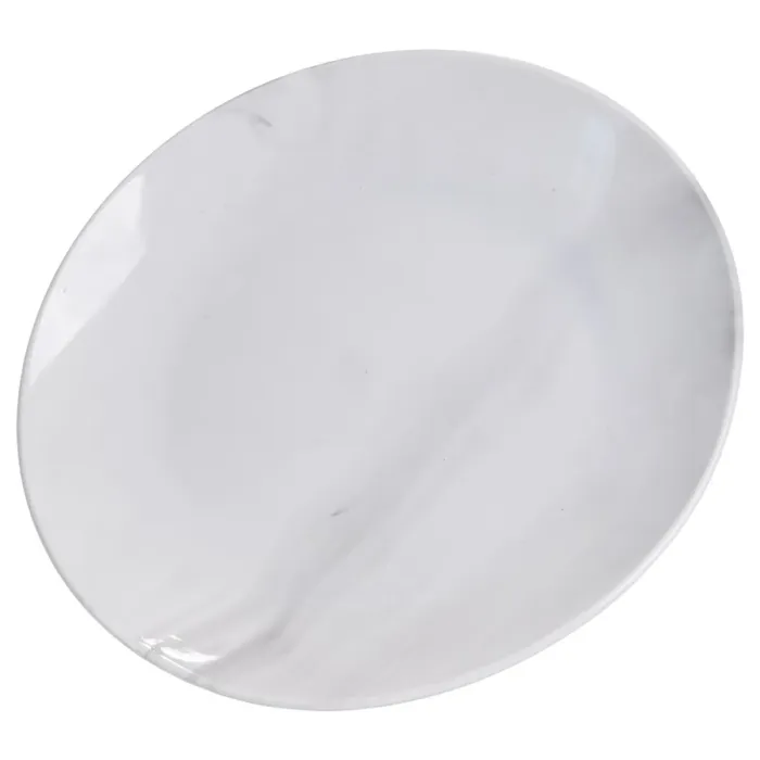 Столовий набір посуду тарілок і чашок 24 предметів на 6 персон Marmor порцеляновий MD-24-2G (MD-24-2G) - зображення 5