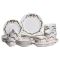 Столовий набір посуду 32 предмети на 6 осіб ROYAL порцеляновий YY78-11A (YY78-11A)