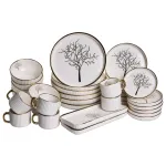 Столовий набір посуду 32 предмети на 6 персон Valentina порцеляновий DS-32-O (DS-32-O)