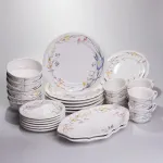 Столовий набір посуду тарілок і чашок 32 предмети на 6 персон Villeroy порцеляновий YY78-8A (YY78-8A)