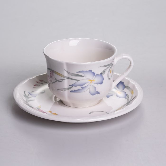 Столовий набір посуду тарілок і чашок 32 предмети на 6 персон Villeroy порцеляновий YY78-8A (YY78-8A) - зображення 4